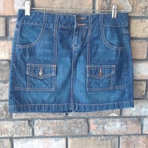 Denim skirt
